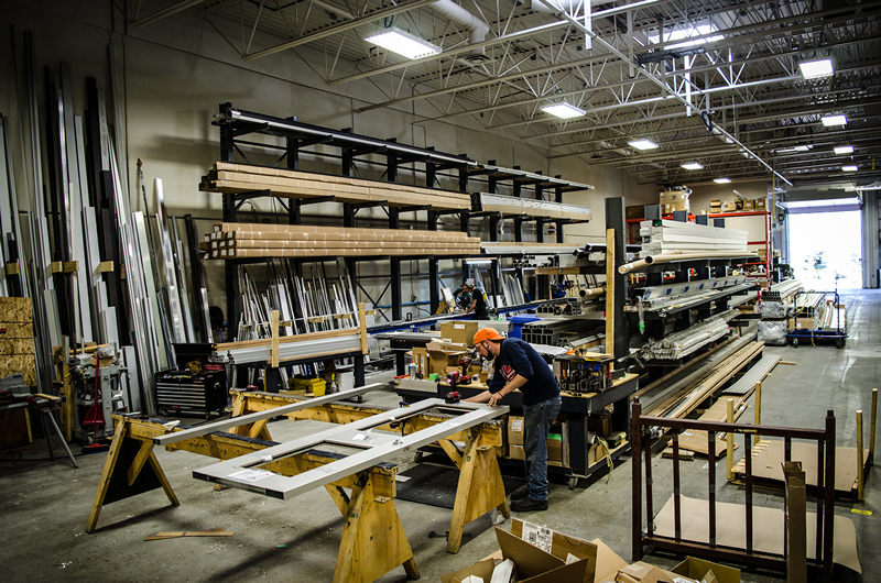 evolution glass warehouse